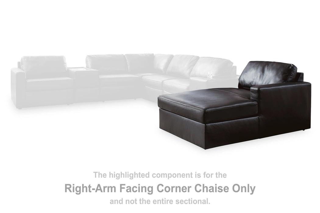 Modmax II Double Chaise Sectional with Audio Consoles - Dream Home Furniture & Mattress (Waite Park, MN)