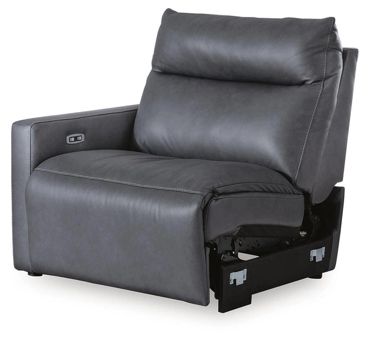 ModZ Power Reclining Sectional with Audio Consoles - Dream Home Furniture & Mattress (Waite Park, MN)
