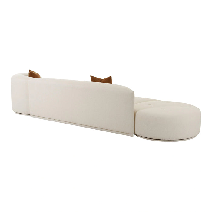 Fickle Cream Boucle Modular Sofa