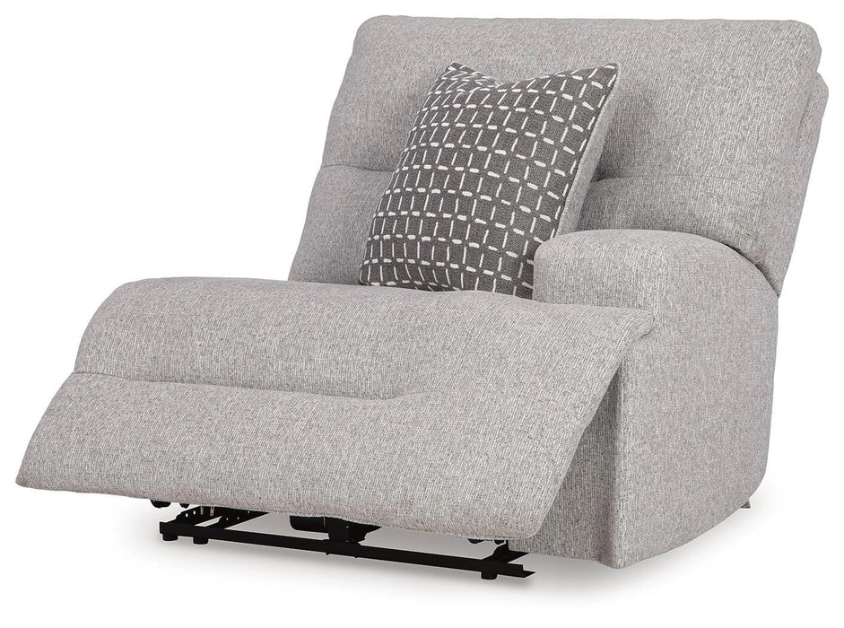 Acklen Place Power Sectional Reclining Sofa with Storage Console - Dream Home Furniture & Mattress (Waite Park, MN)