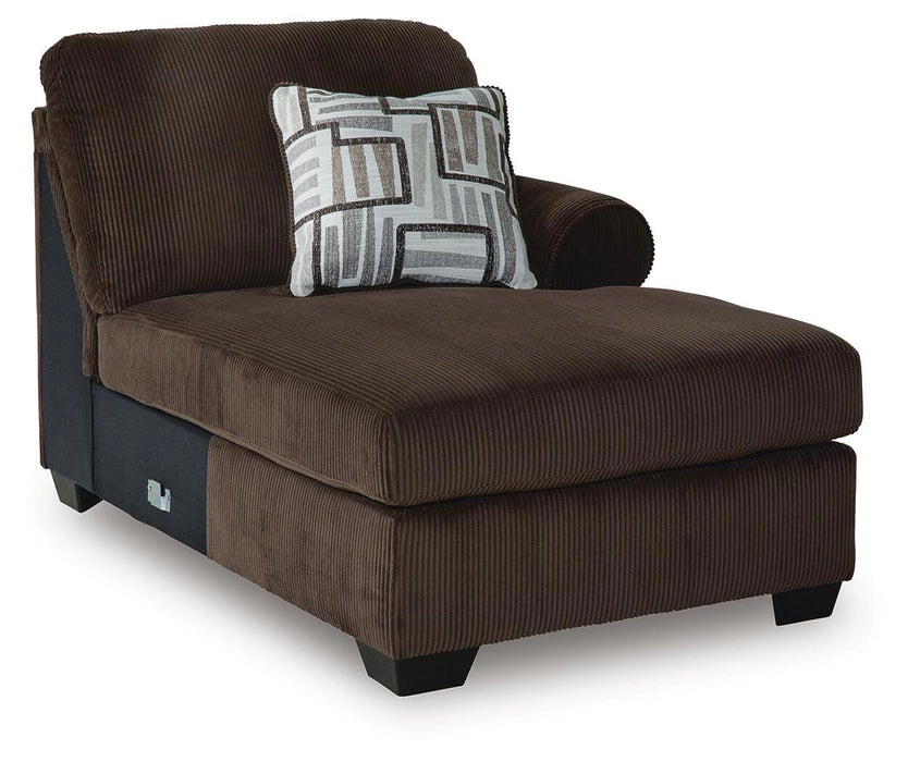 Kimlee Sectional with Double Chaise - Dream Home Furniture & Mattress (Waite Park, MN)