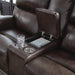 Crossplex Power Reclining Loveseat with Console - Dream Home Furniture & Mattress (Waite Park, MN)