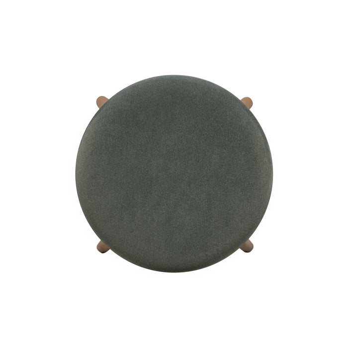 Oodle Performance Vegan Mohair Bar and Counter Stool