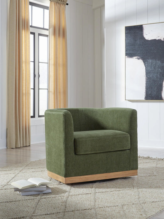 Jersonlow Swivel Accent Chair - Dream Home Furniture & Mattress (Waite Park, MN)