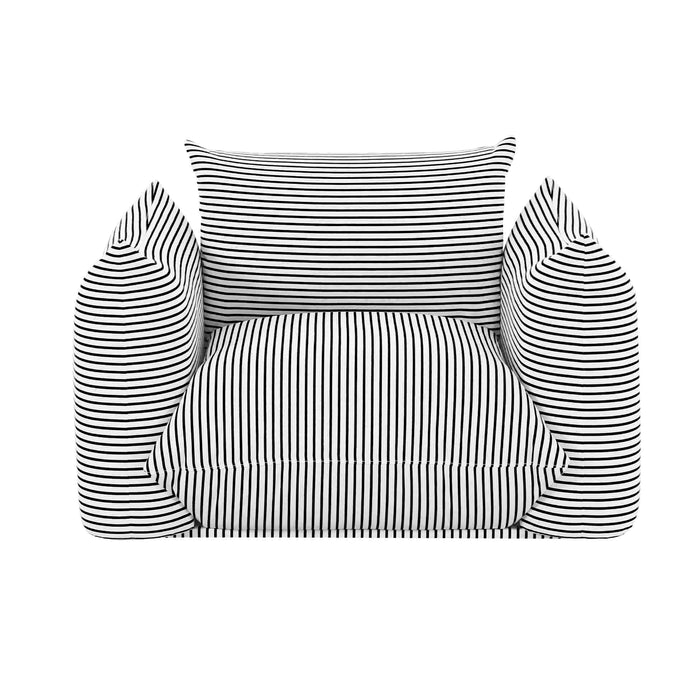 Saint Tropez Stuffed Indoor / Outdoor Armchair