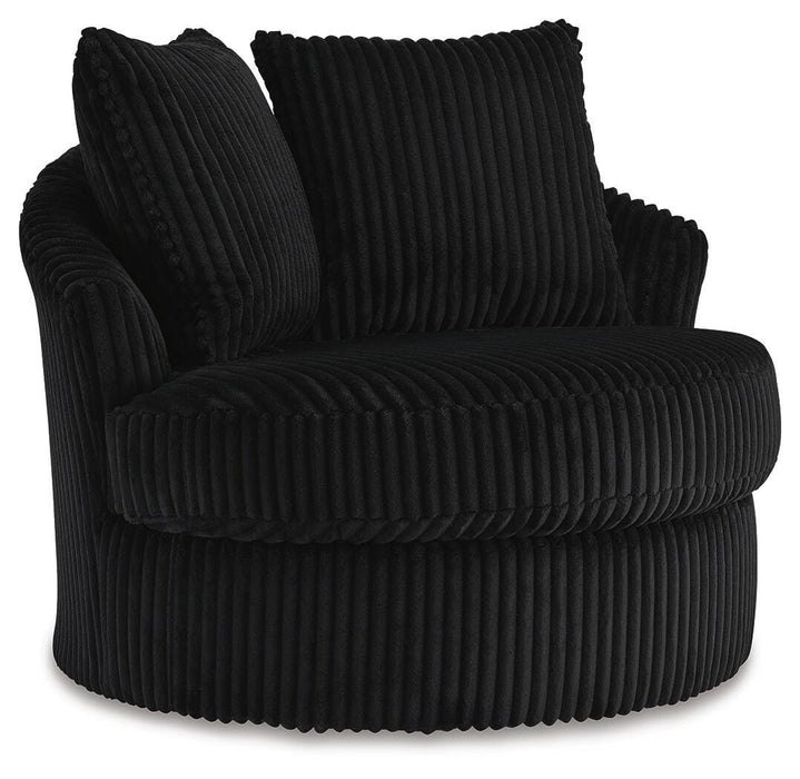 Gramwell Swivel Accent Chair - Dream Home Furniture & Mattress (Waite Park, MN)