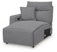 Modmax Power Reclining Sectional with Chaise - Dream Home Furniture & Mattress (Waite Park, MN)