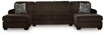 Kimlee Sectional with Double Chaise - Dream Home Furniture & Mattress (Waite Park, MN)