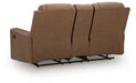 Mackmenville Reclining Loveseat with Console - Dream Home Furniture & Mattress (Waite Park, MN)