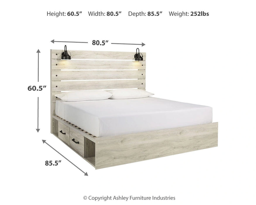 Cambeck Bed with 2 Storage Drawers - Dream Home Furniture & Mattress (Waite Park, MN)