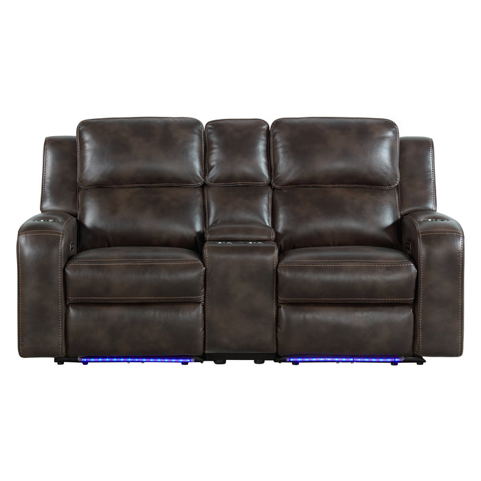 Silhouette Dual-Power Loveseat