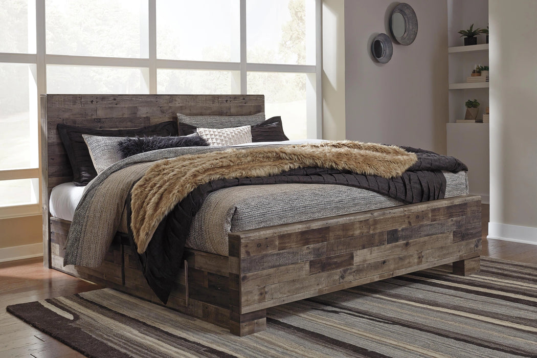 Derekson Bed with 2 Side Storage - Dream Home Furniture & Mattress (Waite Park, MN)
