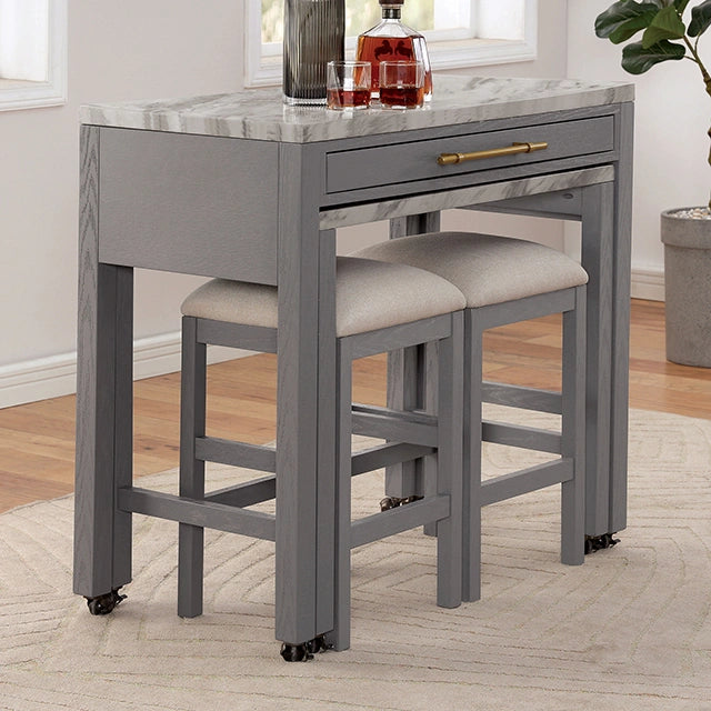 Whitehall Counter Ht Table Set - Dream Home Furniture & Mattress (Waite Park, MN)
