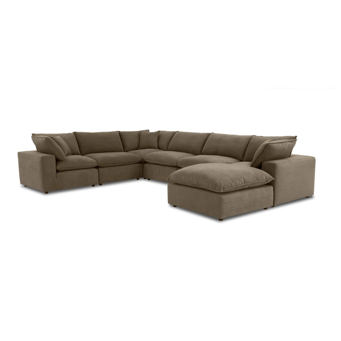 Cali 7-Piece Modular Large Chaise Sectional