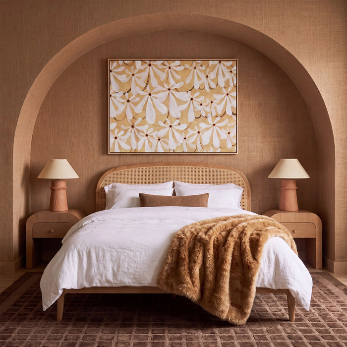 Mico Natural Rattan Bed