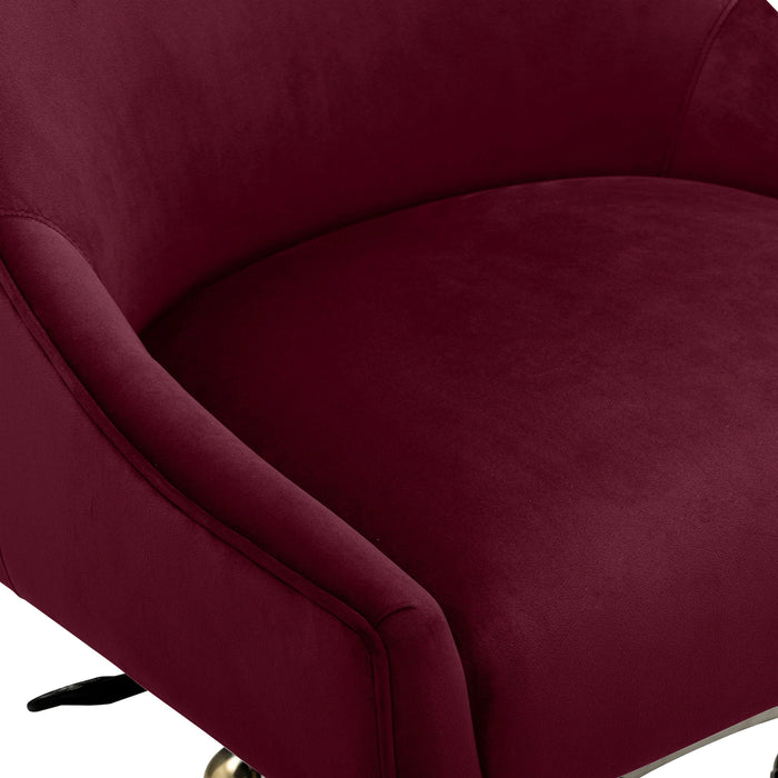 Beatrix Performance Velvet Office Swivel Chair