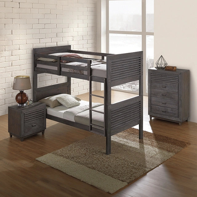 Witham Twin/Full & Twin/Twin Bunk Bed - Dream Home Furniture & Mattress (Waite Park, MN)