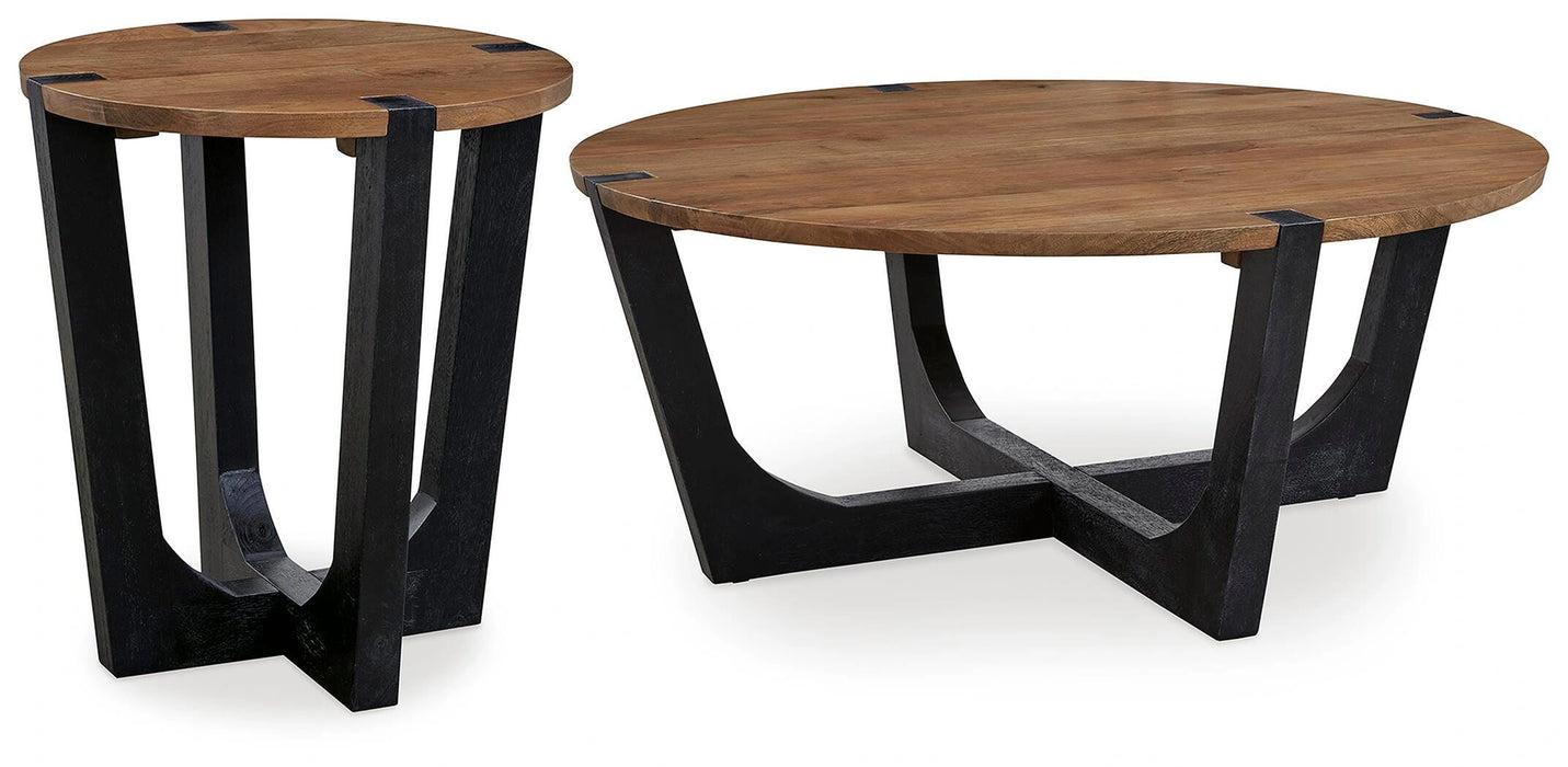 Hanneforth Occasional Table Set - Dream Home Furniture & Mattress (Waite Park, MN)