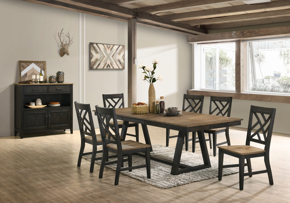 Harper Lattice Chair - Dream Home Furniture & Mattress (Waite Park, MN)