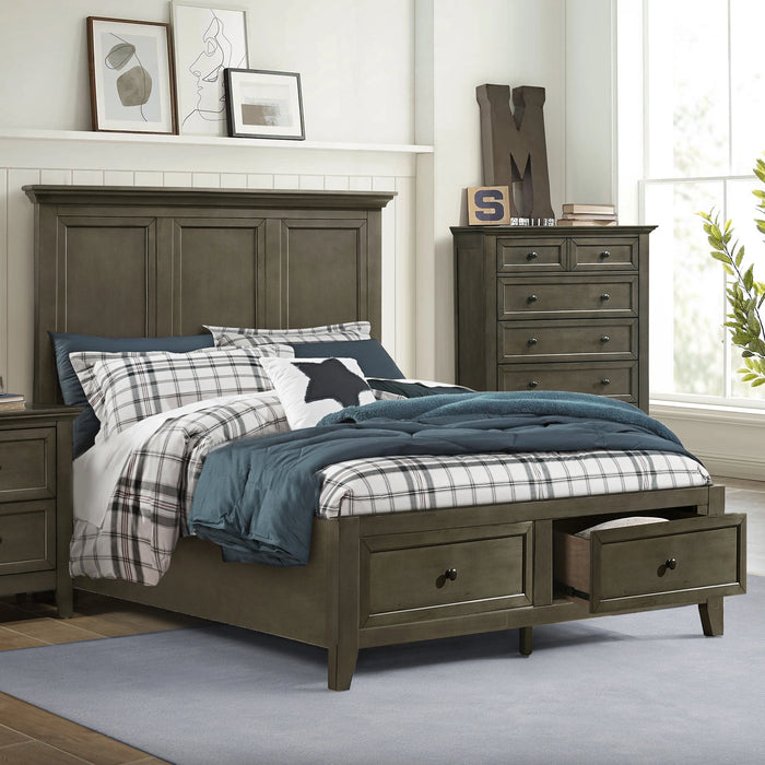 San Mateo Youth Full Storage Bed