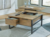 Montia Lift-Top Coffee Table - Dream Home Furniture & Mattress (Waite Park, MN)