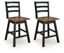 Wildenauer Counter Height Swivel Barstool - Dream Home Furniture & Mattress (Waite Park, MN)