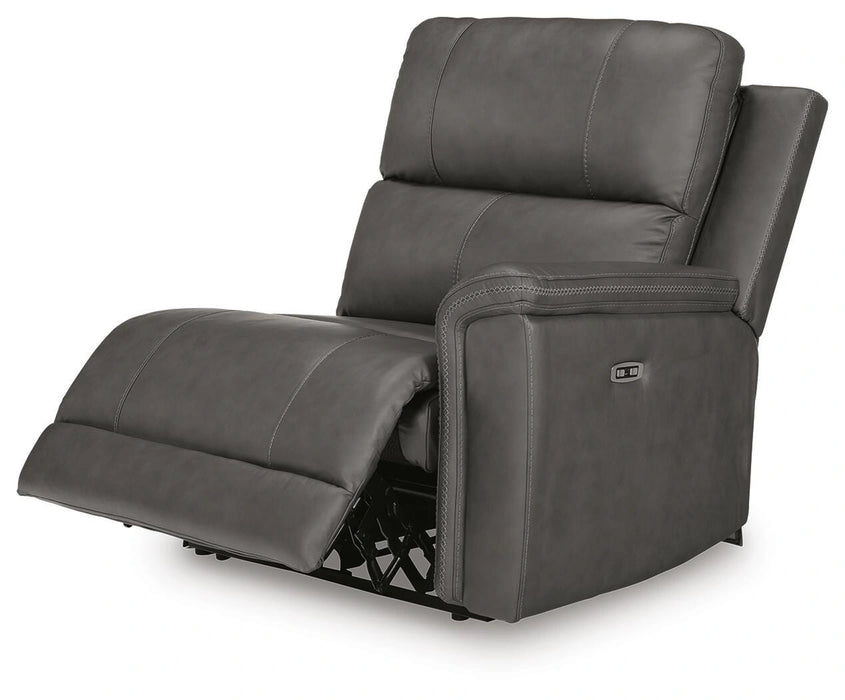 Bleckley Power Reclining Sectional - Dream Home Furniture & Mattress (Waite Park, MN)