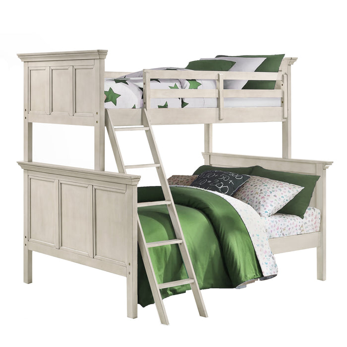 San Mateo Youth Twin over Full Bunk Bed - Dream Home Furniture & Mattress (Waite Park, MN)