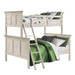 San Mateo Youth Twin over Full Bunk Bed - Dream Home Furniture & Mattress (Waite Park, MN)