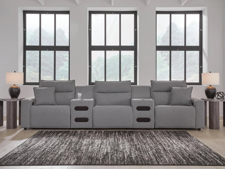 Modmax Power Reclining Sectional - Dream Home Furniture & Mattress (Waite Park, MN)