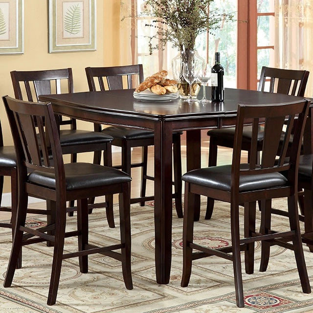 Edgewood II Espresso Counter Ht. Chair (2/CTN) - Dream Home Furniture & Mattress (Waite Park, MN)
