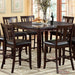 Edgewood II Espresso Counter Ht. Chair (2/CTN) - Dream Home Furniture & Mattress (Waite Park, MN)