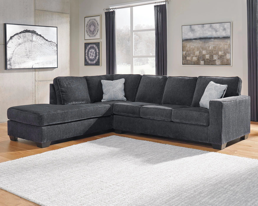 Altari Sleeper Sectional with Chaise - Dream Home Furniture & Mattress (Waite Park, MN)