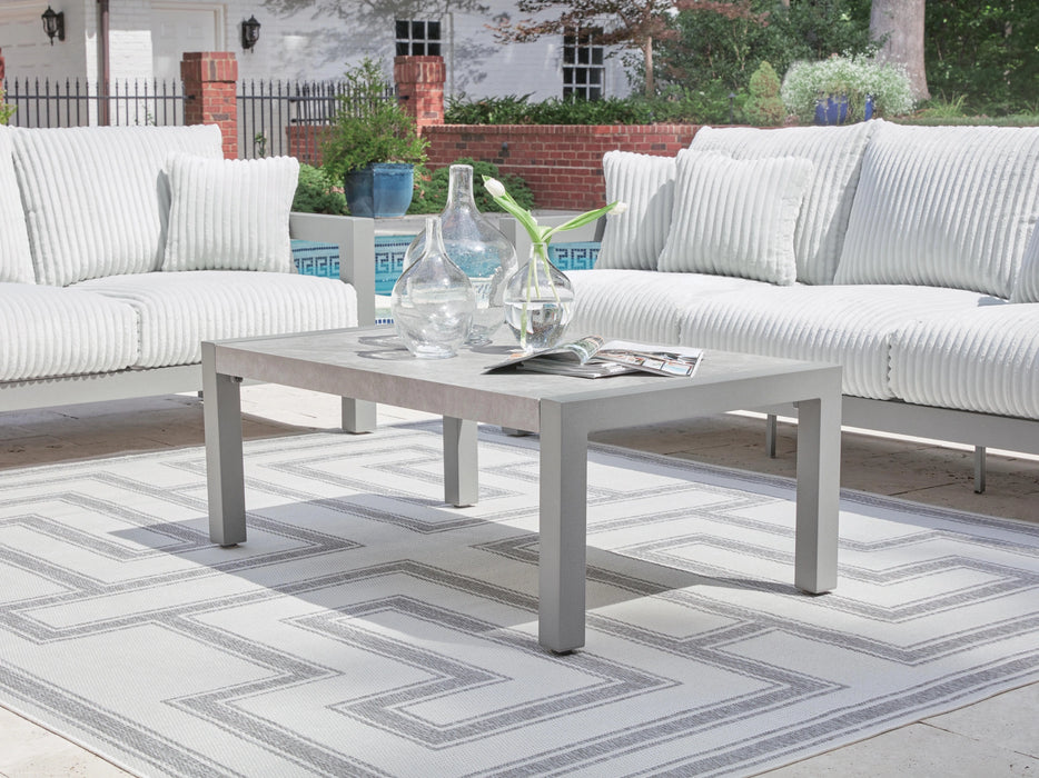 Hurley Park Outdoor Coffee Table - Dream Home Furniture & Mattress (Waite Park, MN)