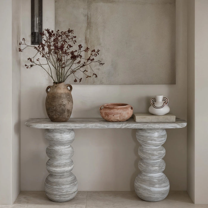 Ceramic Line Art Vase