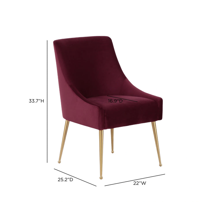 Beatrix Performance Velvet Dining Chair