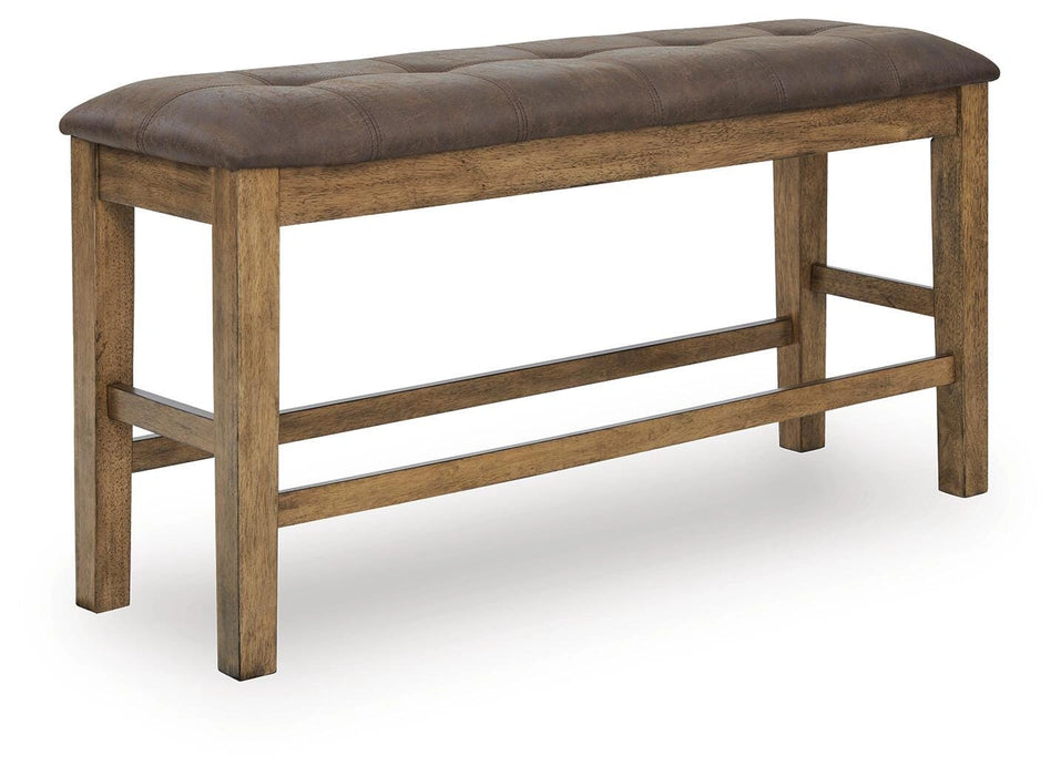 Urbinforte Counter Height Dining Bench - Dream Home Furniture & Mattress (Waite Park, MN)
