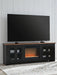 Wildenauer 76" TV Stand with Electric Fireplace - Dream Home Furniture & Mattress (Waite Park, MN)