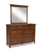 San Mateo Dresser Mirror - Dream Home Furniture & Mattress (Waite Park, MN)