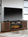 Kallari 84" TV Stand with Electric Fireplace - Dream Home Furniture & Mattress (Waite Park, MN)