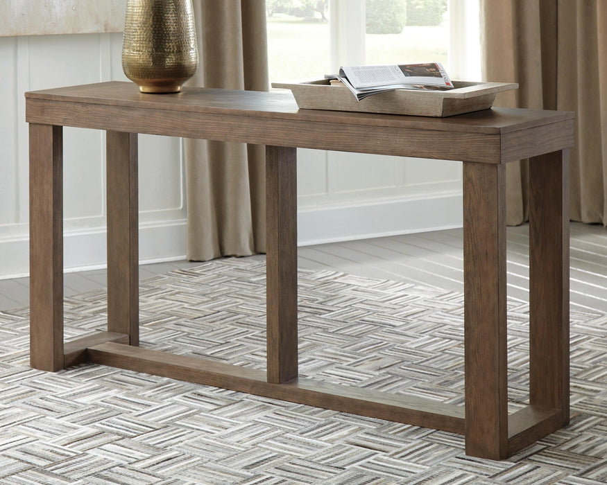 Cariton Sofa/Console Table - Dream Home Furniture & Mattress (Waite Park, MN)
