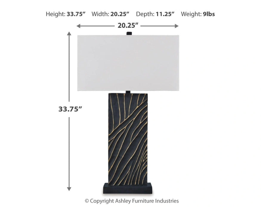 Bartlen Lamp Set - Dream Home Furniture & Mattress (Waite Park, MN)