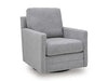Freybourne Next-Gen Nuvella Swivel Accent Chair - Dream Home Furniture & Mattress (Waite Park, MN)