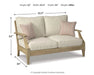 Clare View Loveseat with Cushion - Dream Home Furniture & Mattress (Waite Park, MN)