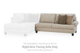 Steelwater Retreat Sectional with Chaise - Dream Home Furniture & Mattress (Waite Park, MN)