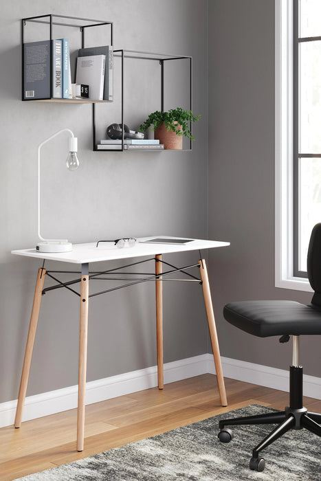 Jaspeni Home Office Desk - Dream Home Furniture & Mattress (Waite Park, MN)