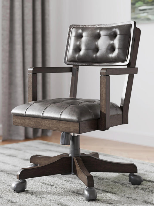 Breckington Home Office Desk Chair - Dream Home Furniture & Mattress (Waite Park, MN)