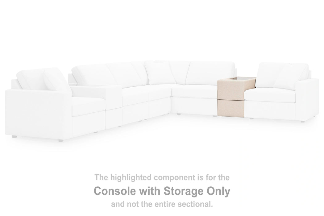 Modmax Balanced Sectional with Audio and Storage Consoles - Dream Home Furniture & Mattress (Waite Park, MN)