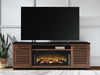 Kallari 84" TV Stand with Electric Fireplace - Dream Home Furniture & Mattress (Waite Park, MN)