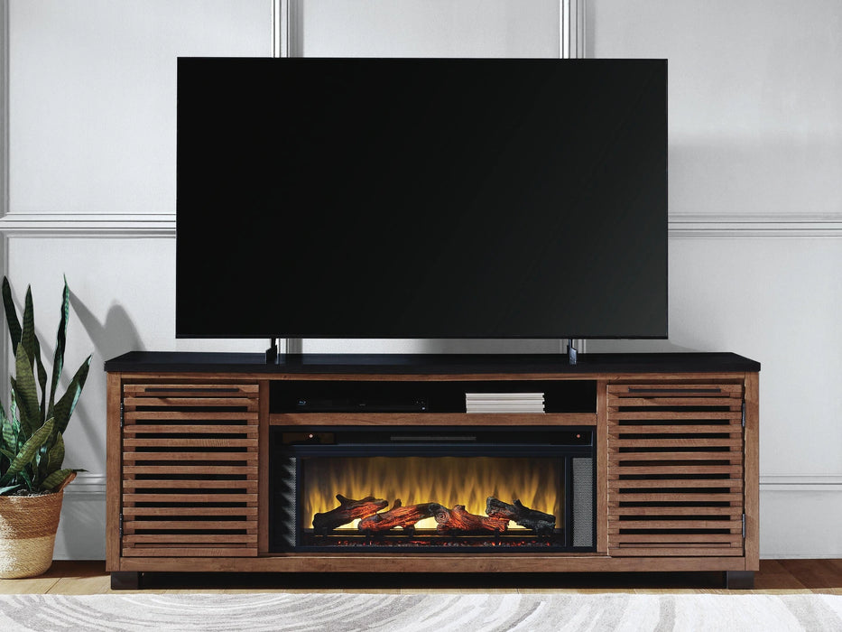 Kallari 84" TV Stand with Electric Fireplace - Dream Home Furniture & Mattress (Waite Park, MN)